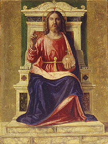 Thronender Christus (Salvator Mundi) de Giovanni Battista Cima da Conegliano