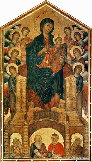 Madonna and Child Enthroned, c.1280-85 (see also 33478)