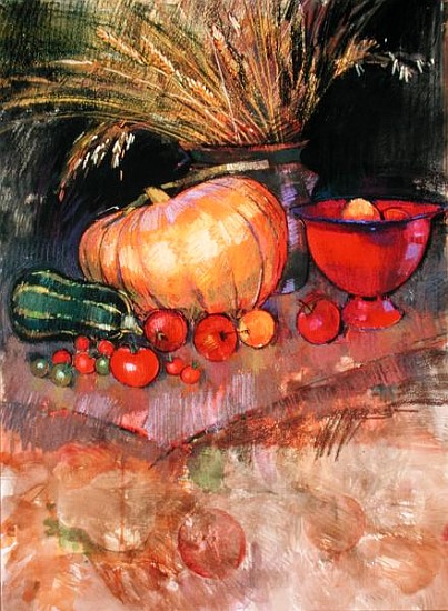 Harvest (pastel on paper)  de Claire  Spencer