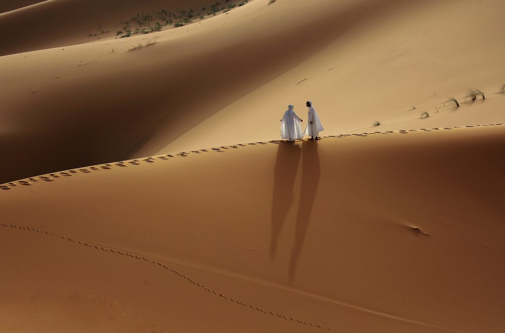 Meeting in the desert de Clas Gustafson PRO