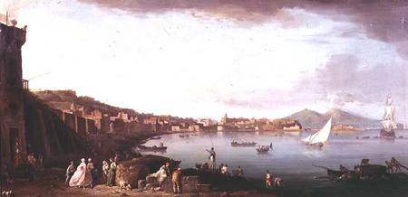 Bay of Naples from the North de Claude Joseph Vernet