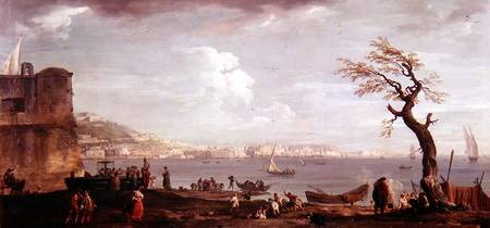 Bay of Naples from the South de Claude Joseph Vernet