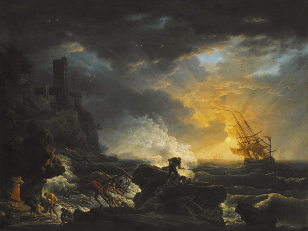 Shipwreck de Claude Joseph Vernet