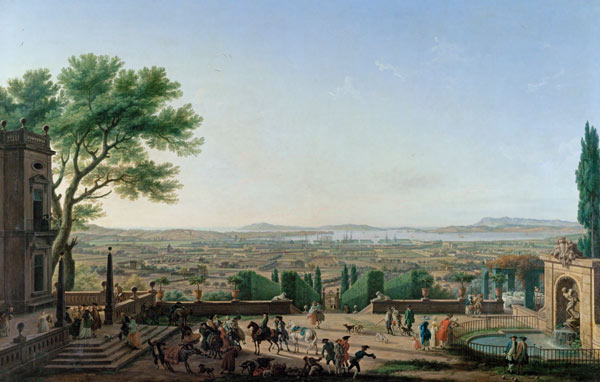 City and Port of Toulon de Claude Joseph Vernet