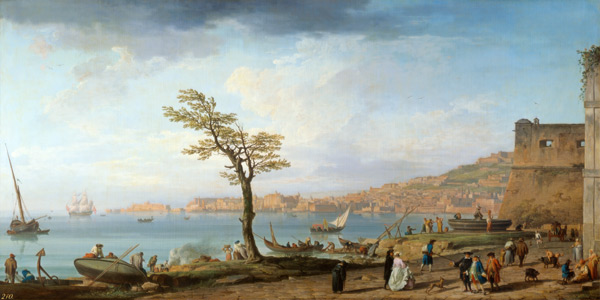 View of the Bay of Naples de Claude Joseph Vernet