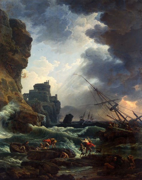 The Storm de Claude Joseph Vernet