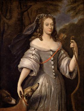 Portrait of Francoise Louise de la Baume le Blanc (1644-1710) Duchesse de Vaujour, also known as Mad