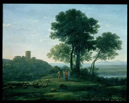 Jacob with Laban and his daughters de Claude Lorrain