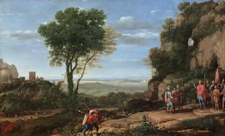 Countryside with David and the three Heroen 1658