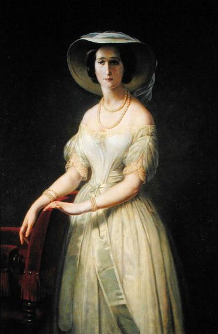 Empress Eugenie (1826-1920) de Claude-Marie Dubufe
