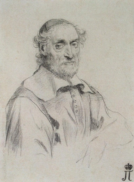 Portrait of Nicolas-Claude Fabri de Peiresc (1580-1637) de Claude Mellan