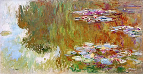 The Water Lily Pond de Claude Monet