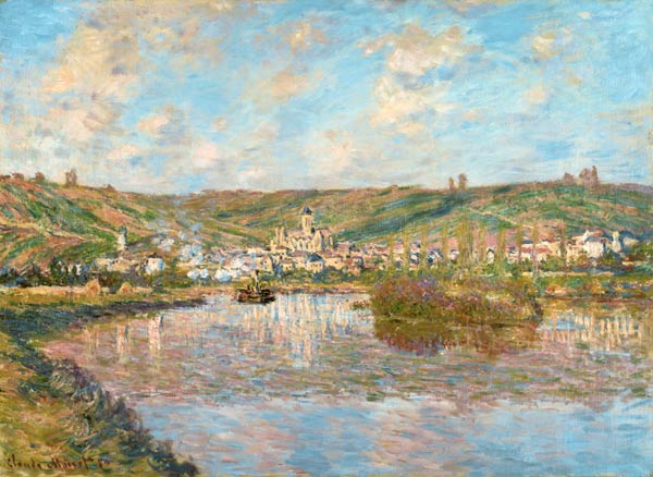 Late Afternoon, Vetheuil de Claude Monet