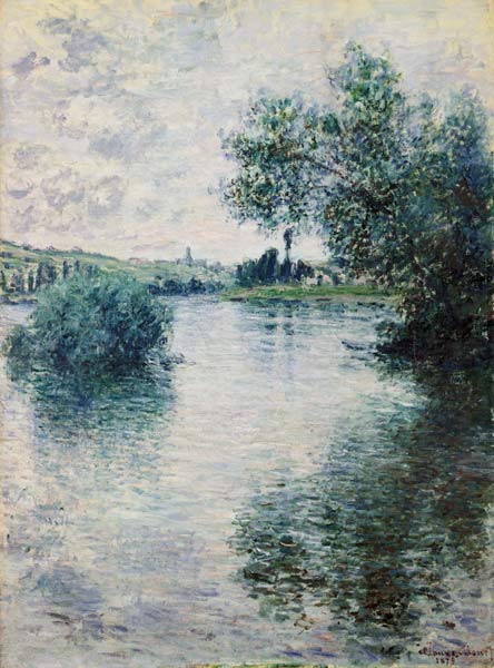 Seine at Vétheuil de Claude Monet