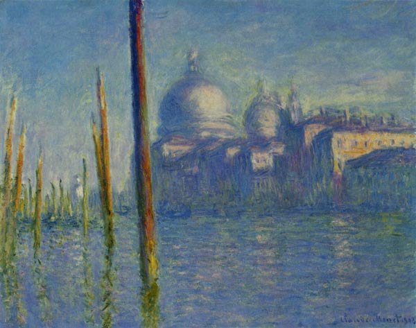 Venice, Santa Maria De's La salutes de Claude Monet