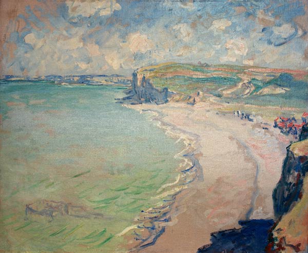 Strand von Pourville de Claude Monet