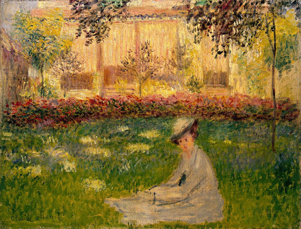 Woman in a Garden de Claude Monet