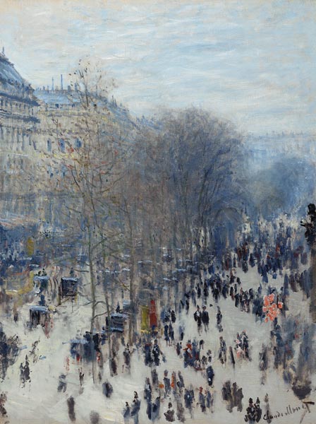 Boulevard des Capucines de Claude Monet