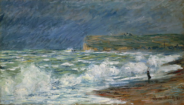 Brandung bei Fécamp de Claude Monet