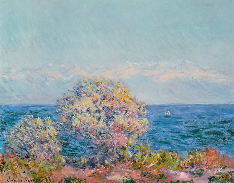 Cap D'Antibes im Mistral de Claude Monet