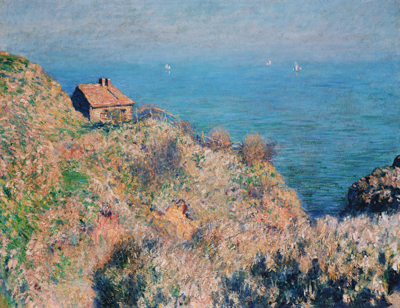 La Casa de los aduaneros en Varengeville de Claude Monet