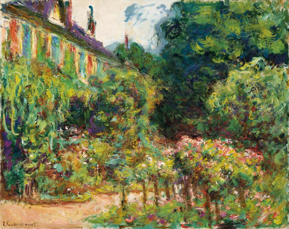 Das Haus des Künstlers in Giverny de Claude Monet