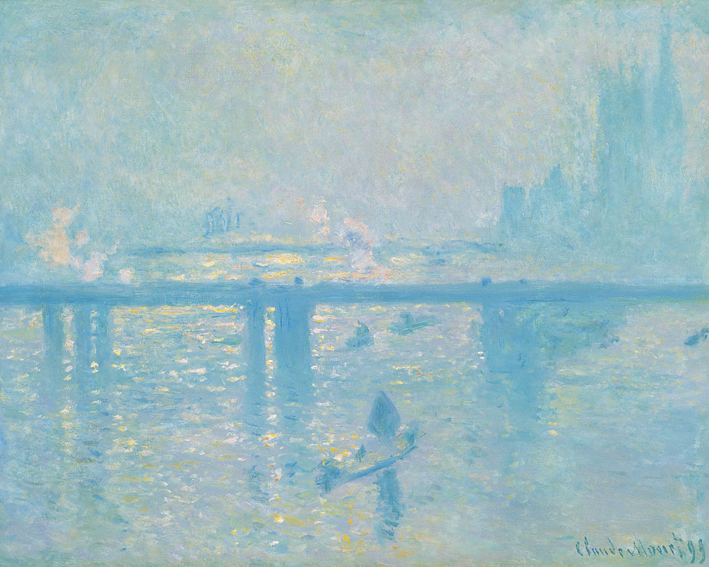 Charing-Cross Bridge in London de Claude Monet