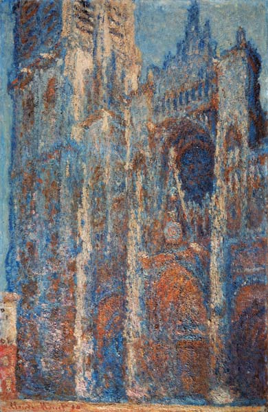 Rouen Cathedral. Noon (Le Portal et la Tour D'Albane) de Claude Monet