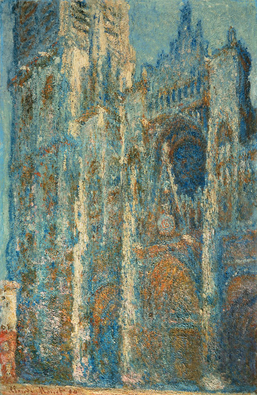 La catedral de Rouen al medio día de Claude Monet