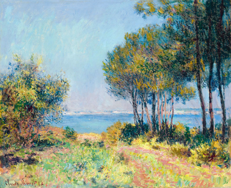 Die Küste bei Varengeville de Claude Monet