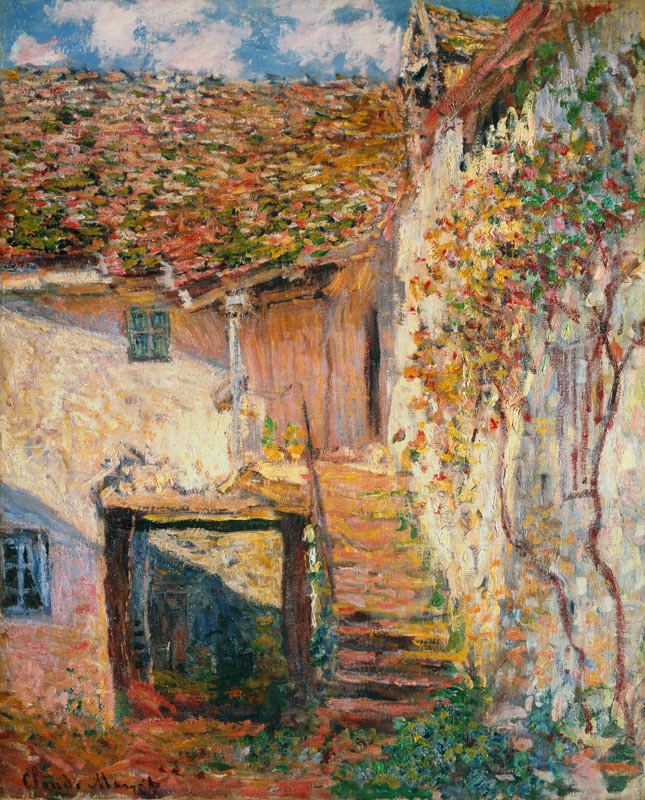 Las escaleras de Claude Monet