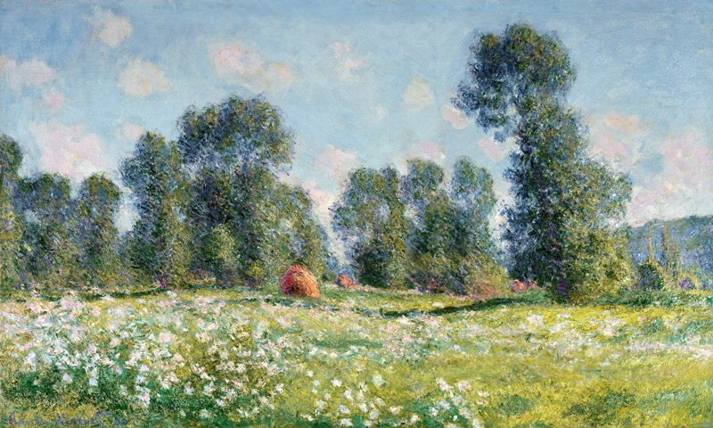 Effect of Spring, Giverny de Claude Monet
