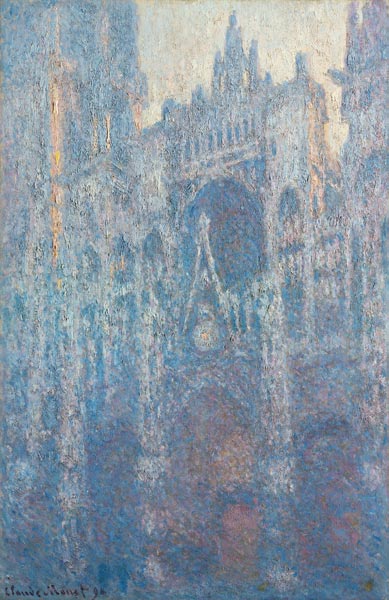 The Portal of Rouen Cathedral in Morning Light de Claude Monet
