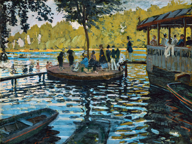 La Grenouillere de Claude Monet