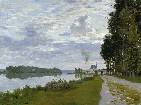 La Promenade D''Argenteuil de Claude Monet