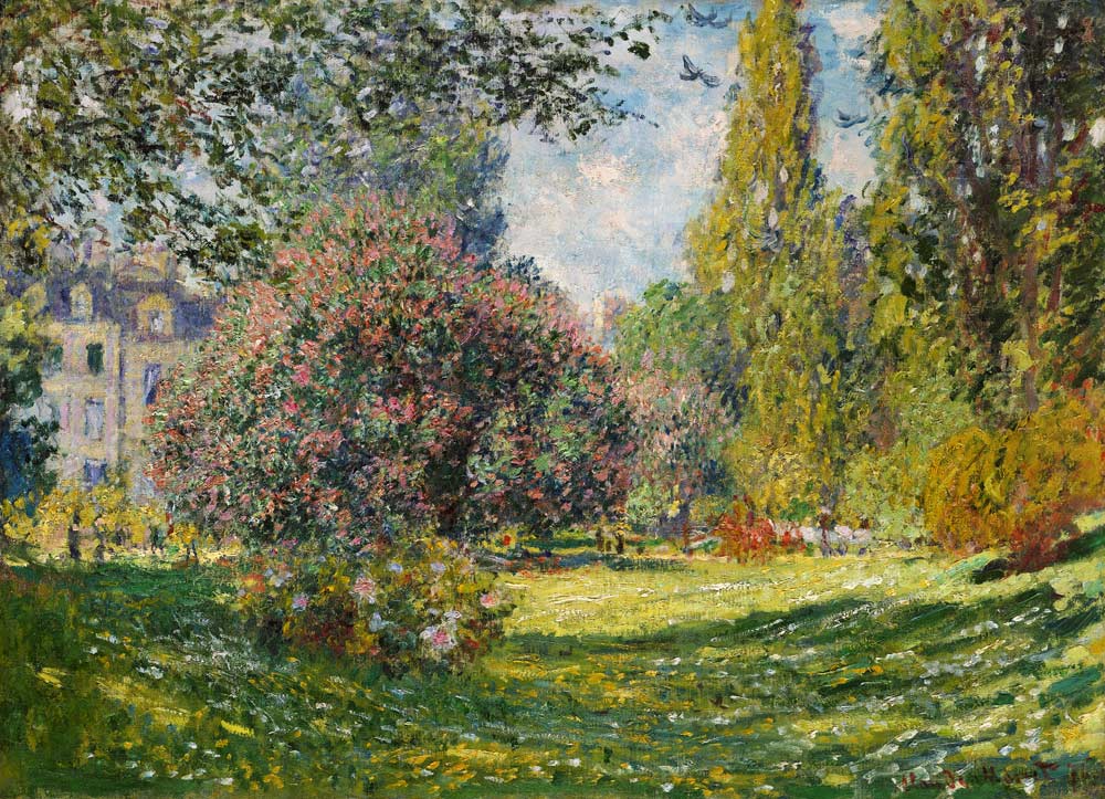 Landschaft: Der Parc Monceau de Claude Monet