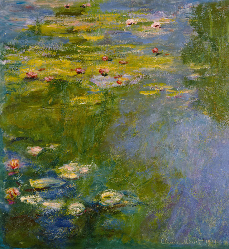 Le pool aux Nymphéas. de Claude Monet