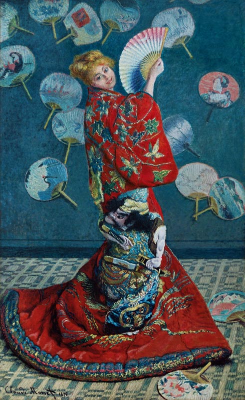 Madame Monet en kimono (La Japonesa) de Claude Monet