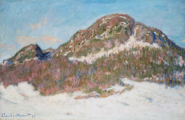 Mount Kolsaas in Sunlight de Claude Monet