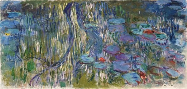 Nymphéas (Reflets de saule) de Claude Monet