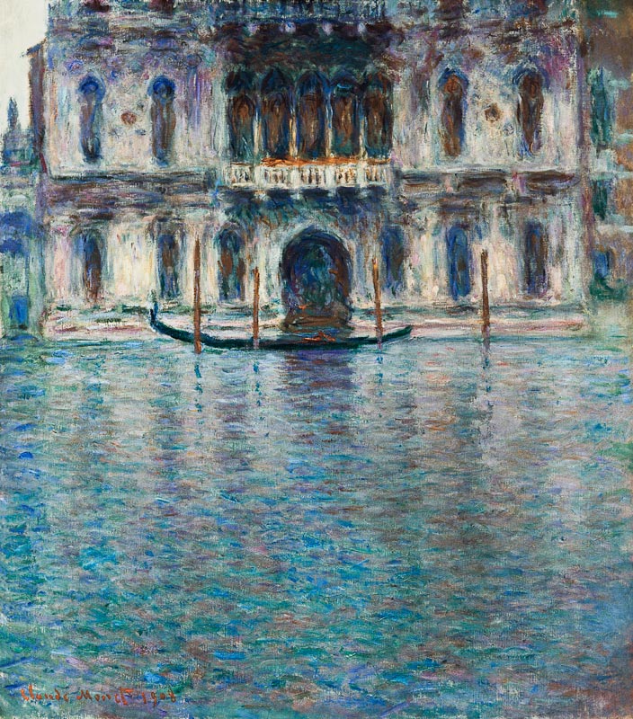 Contarini Palace, Venice de Claude Monet