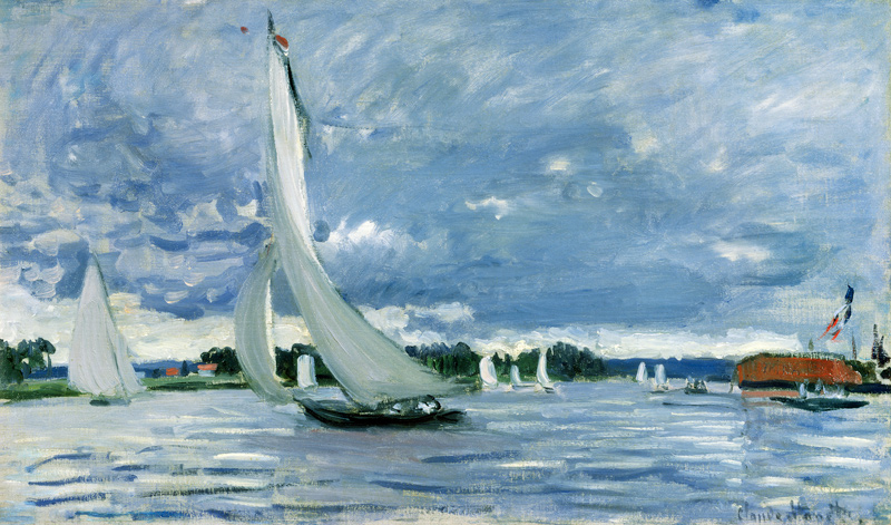 Regatta at Argenteuil de Claude Monet
