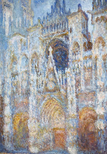 La catedral de Rouen. El portal en la mañana de Claude Monet