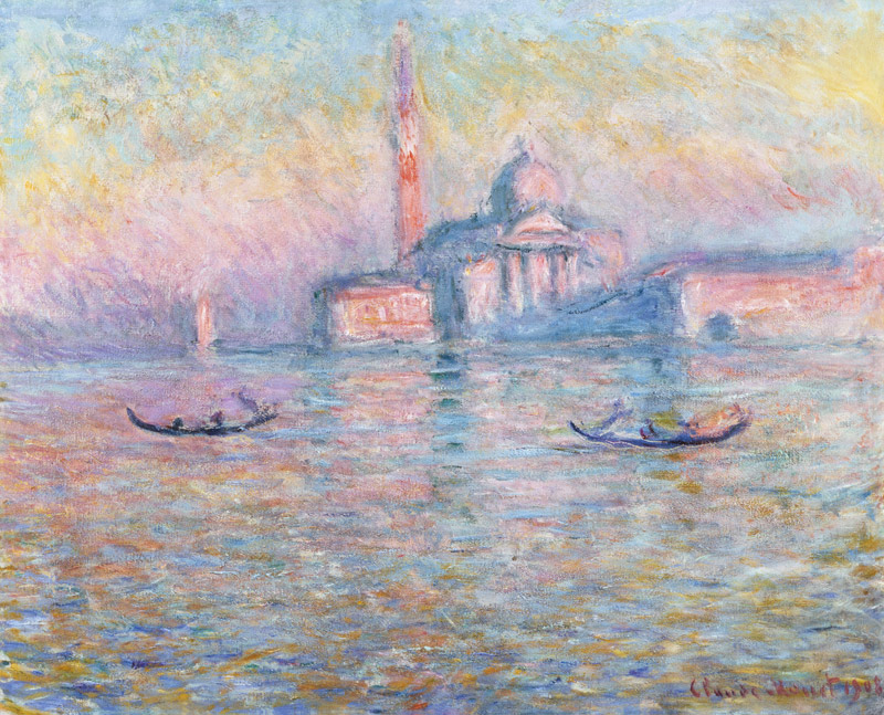 San Giorgio Maggiore, Venice de Claude Monet