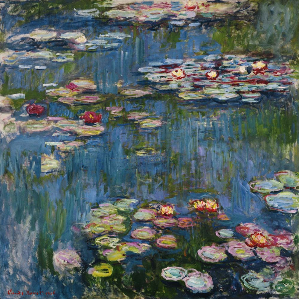 Water Lilies Giverny #4 de Claude Monet