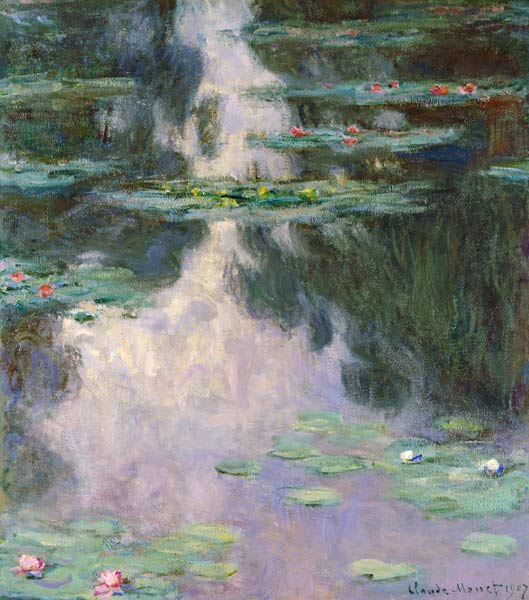 Water Lilies Giverny #3 de Claude Monet
