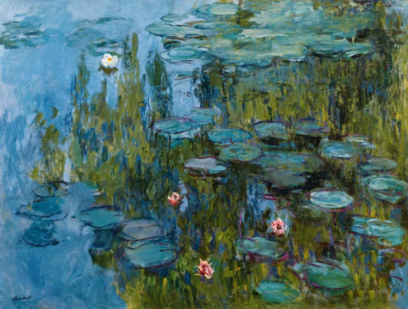 Waterlilies (Nymphéas) de Claude Monet