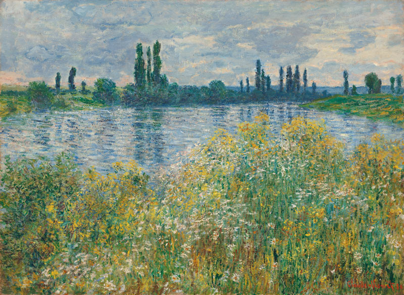 His shores, Vétheuil de Claude Monet