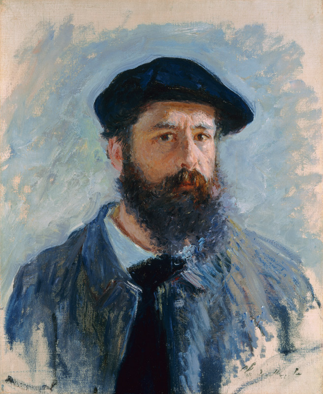 Self Portrait with a Beret de Claude Monet