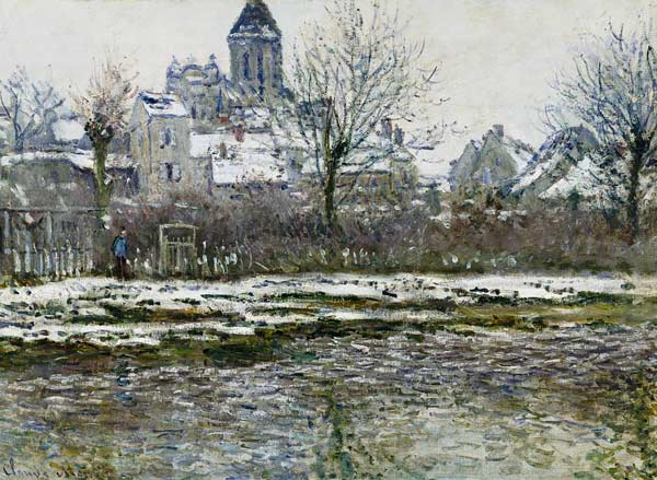 The Church at Vetheuil under Snow de Claude Monet